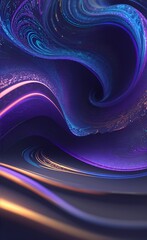 abstract background with waves