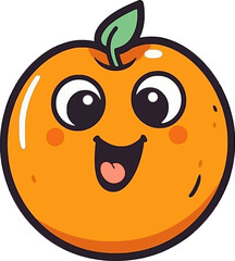 Obraz premium Funny Orange