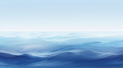 Generate a minimalist abstract background inspired by the tranquility of the ocean.