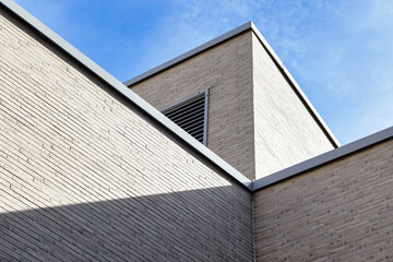 Fototapeta na wymiar architectural detail of a modern building