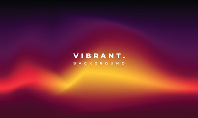Colorful and vibrant fluid gradient mesh background template copy space. Smooth color gradation. Wavy and liquid vibrant color design for poster, banner, presentation, magazine, or landing page.