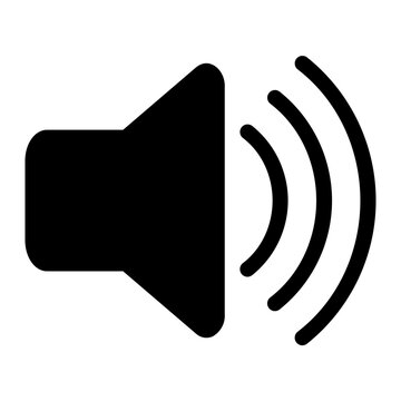 volume glyph icon