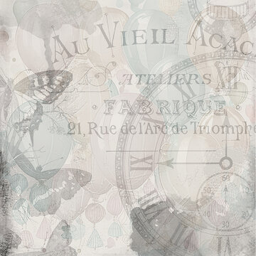Vintage Wallpaper Antique Style