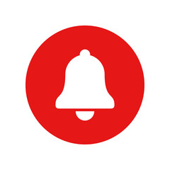 Red notification bell icon
