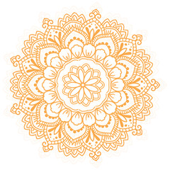 Elegant decorative mandala background