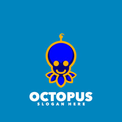 Octopus design logo
