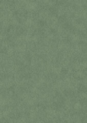 Fototapeta premium Hand-drawn unique abstract symmetrical seamless ornament. Dark semi transparent green on a light warm green background color. Paper texture. A4. (pattern: p10-2f)