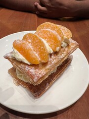 peach strudels