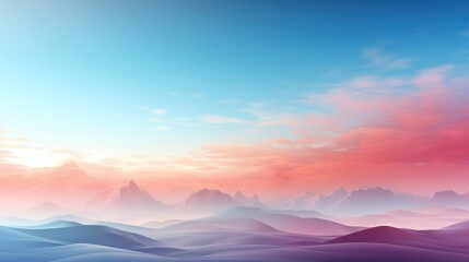 Obraz premium Gradient Pastel Sky Background, Background Image,Desktop Wallpaper Backgrounds, Hd
