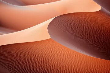 A stunning desert landscape with captivating sand dunes - obrazy, fototapety, plakaty