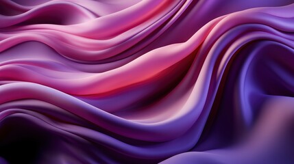 Fototapeta premium Purple Background With Dots Wavy Forms, Background Image,Desktop Wallpaper Backgrounds, Hd
