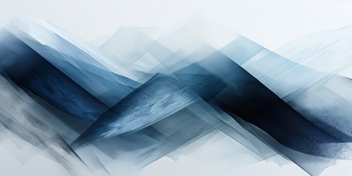 abstract blue white watercolors ash mountains out icebergs reduce duplication interference caught flow time gray