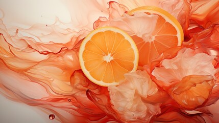 Watercolor Red Orange Shapes Background , Background Image,Desktop Wallpaper Backgrounds, Hd