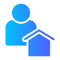 home gradient icon