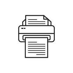 printer icon transparent background