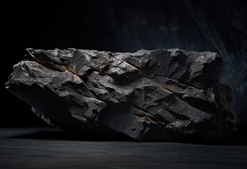 Foto auf Leinwand Granite stone and mine © Virtual Art Studio