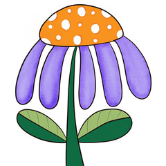 illustration of a flower