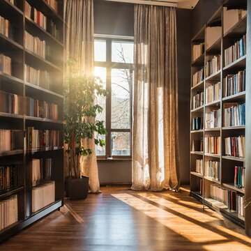 library room with books
