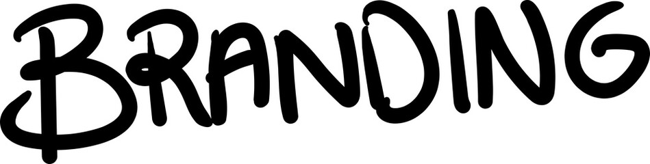 Digital png illustration of branding text on transparent background