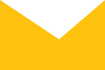 Digital png illustration of yellow shape with copy space on transparent background