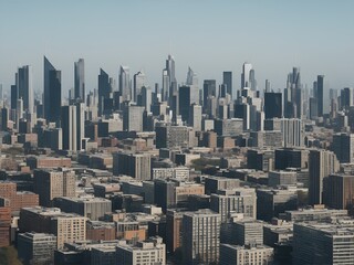 Fototapeta premium city skyline