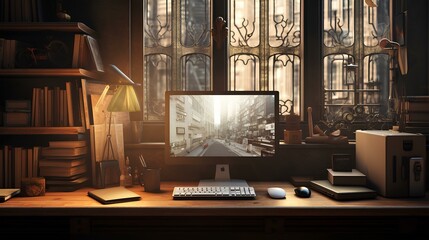 computer monitor and computer