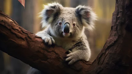 Foto op Plexiglas koala in tree © Ilham