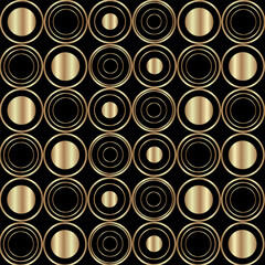 Luxury background. Banner, poster, gold in the dark futuristic ornament eleglance shopping ,Creative marketing concept. Vector illustration