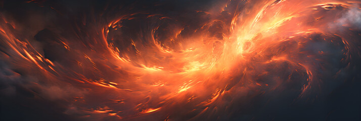 abstract cyclone fire background