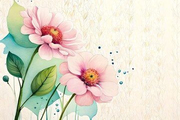 Artistry in Every Petal: Explore the Beauty of Watercolor Wallpaper