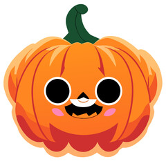 halloween pumpkin head