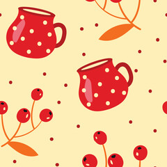 Autumn pattern. Vector. Seamless background. with fall leaves, zig zag, polka dot and stripes. Set seasonal geometric wallpapers. Thanksgiving. Thanksgiving patterns. Thanksgiving pattern set. 