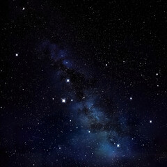 Fototapeta premium Stars and galaxy outer space