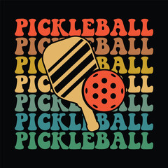 pickleball t shirt designs vector
