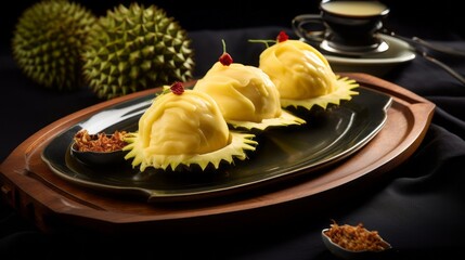 Durian fine dining cuisine