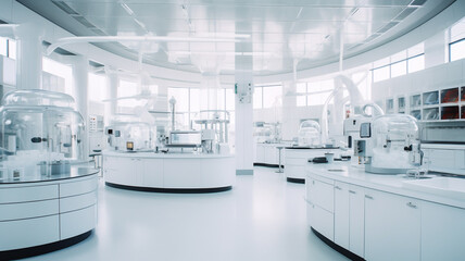 Fototapeta premium Modern laboratory.