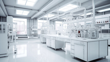 Modern laboratory.