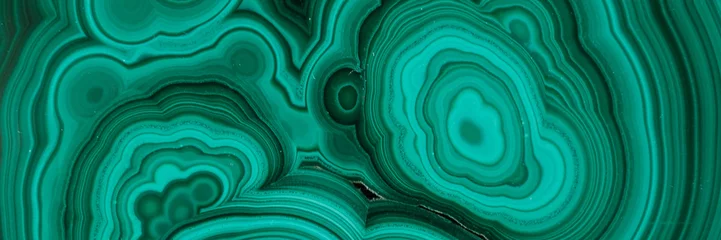 Foto auf Acrylglas stone pattern(malachite) background, abstract blue background © Y_Stock