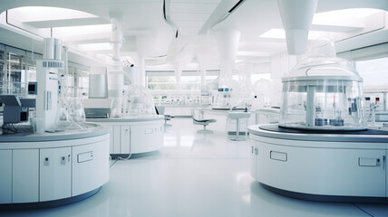 Modern laboratory.
