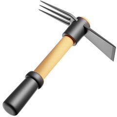 Gardening tools and tools - agriculture - 3D Illustration