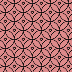 Fototapeta premium Pretty Abstract fabric background. Vector art. Seamless pattern. Textile Design