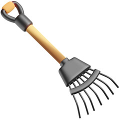 Gardening tools and tools - agriculture - 3D Illustration
