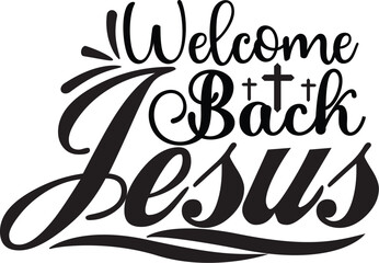 jesus text svg cut file