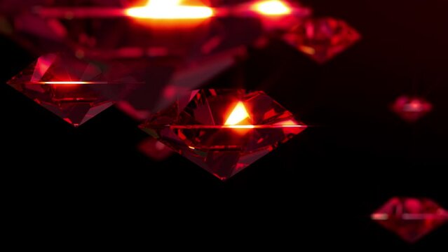 ガーネットの雨900Fループ背景素材 garnet fall rain 900F loop background material
