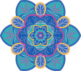 Vector art work of mandala_colorful_2_21_3000x3000 px