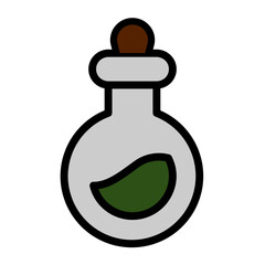 potion Halloween Icon Illustration