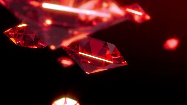 ガーネットの雨900Fループ背景素材 garnet fall rain 900F loop background material