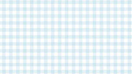 Blue and white checkered pattern - obrazy, fototapety, plakaty