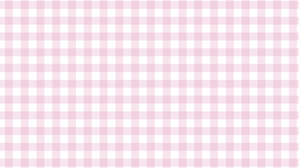 Pink and white checkered pattern
