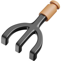 Gardening tools and tools - agriculture - 3D Illustration